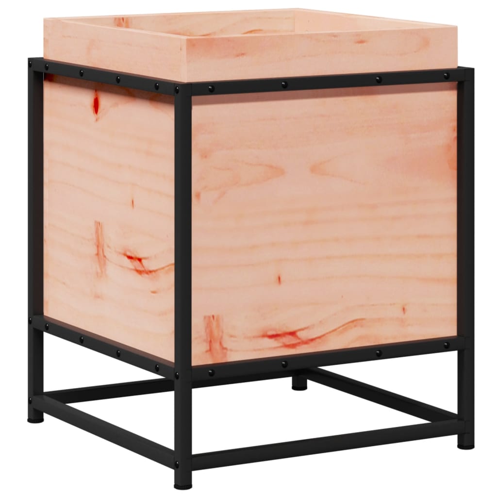 Planter solid douglas fir - solid douglas pine, 40 x 40 x 50 cm, 1 - number 2.