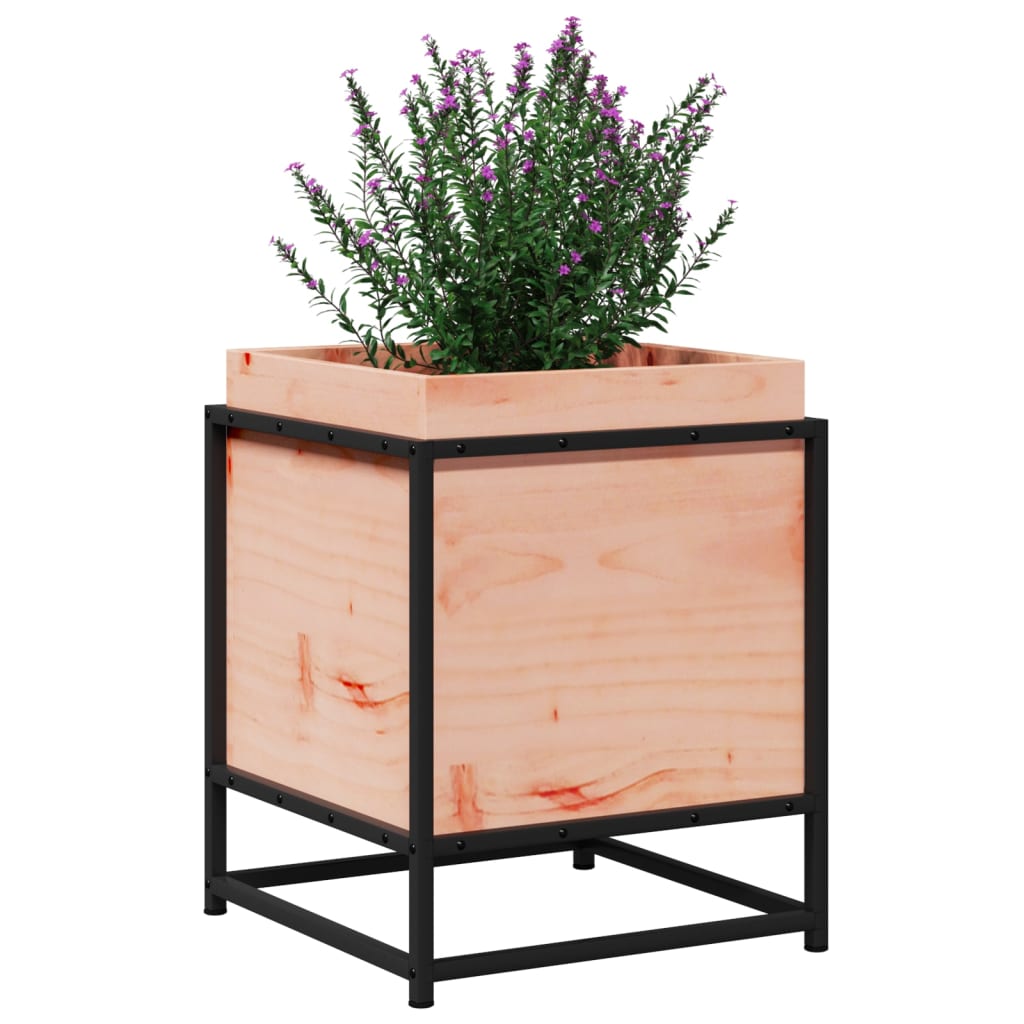 Planter solid douglas fir - solid douglas pine, 40 x 40 x 50 cm, 1 - number 4.