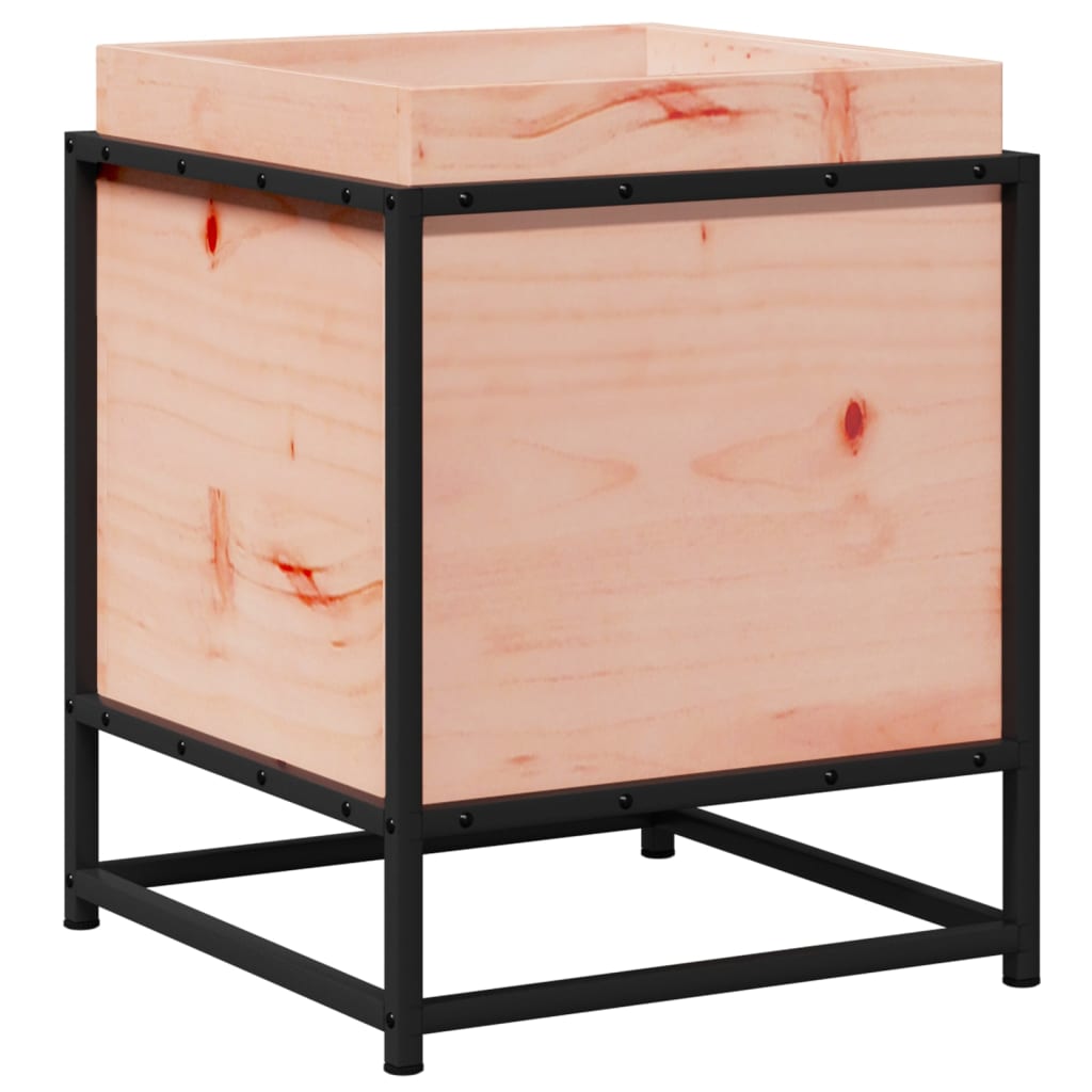 Planter solid douglas fir - solid douglas pine, 40 x 40 x 50 cm, 1 - number 7.