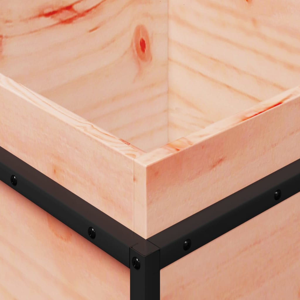 Planter solid douglas fir - solid douglas pine, 40 x 40 x 50 cm, 1 - number 8.