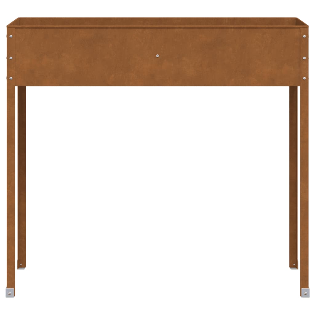 Sadilica 100,5x40,5x90 cm corten steel - number 4.