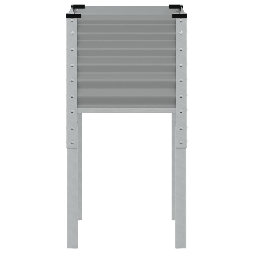 Žardinjera čelik - srebrna, 45 x 45 x 88 cm, 1 - number 4.