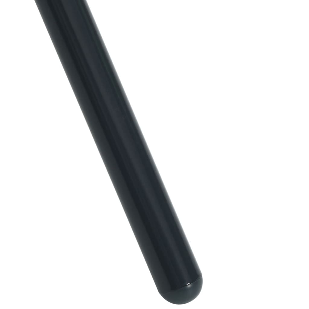 Terrassebord ø80x72,5 cm pulverlakeret stål antracitgrå - 80 x 72.5 cm, 1 - number 7.