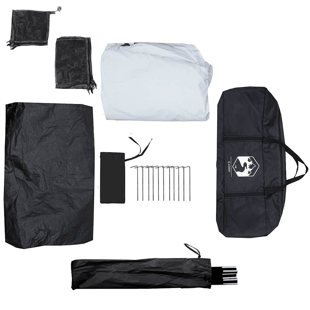 4-personers campingtelt vandtæt mørklægningsstof hvid - number 10.