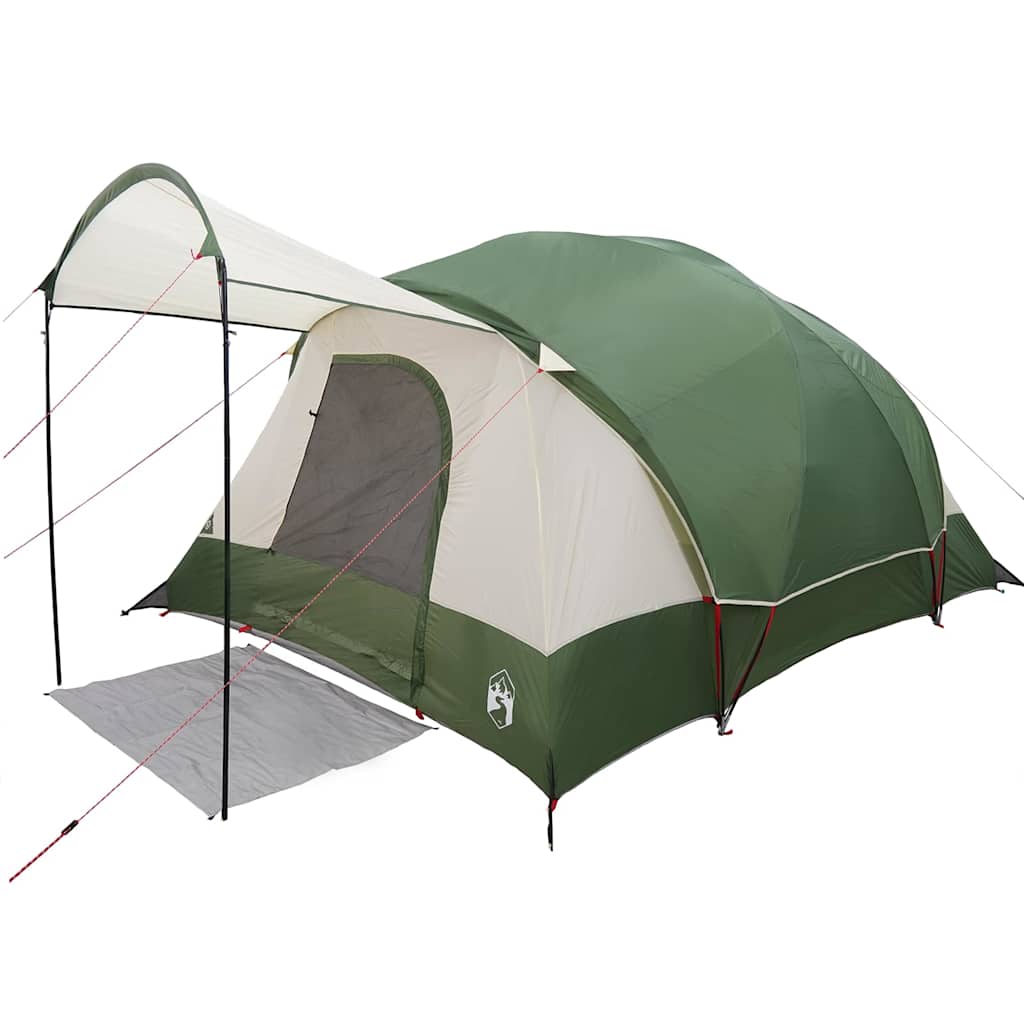8-persoons campingtent waterdicht groen - number 12.