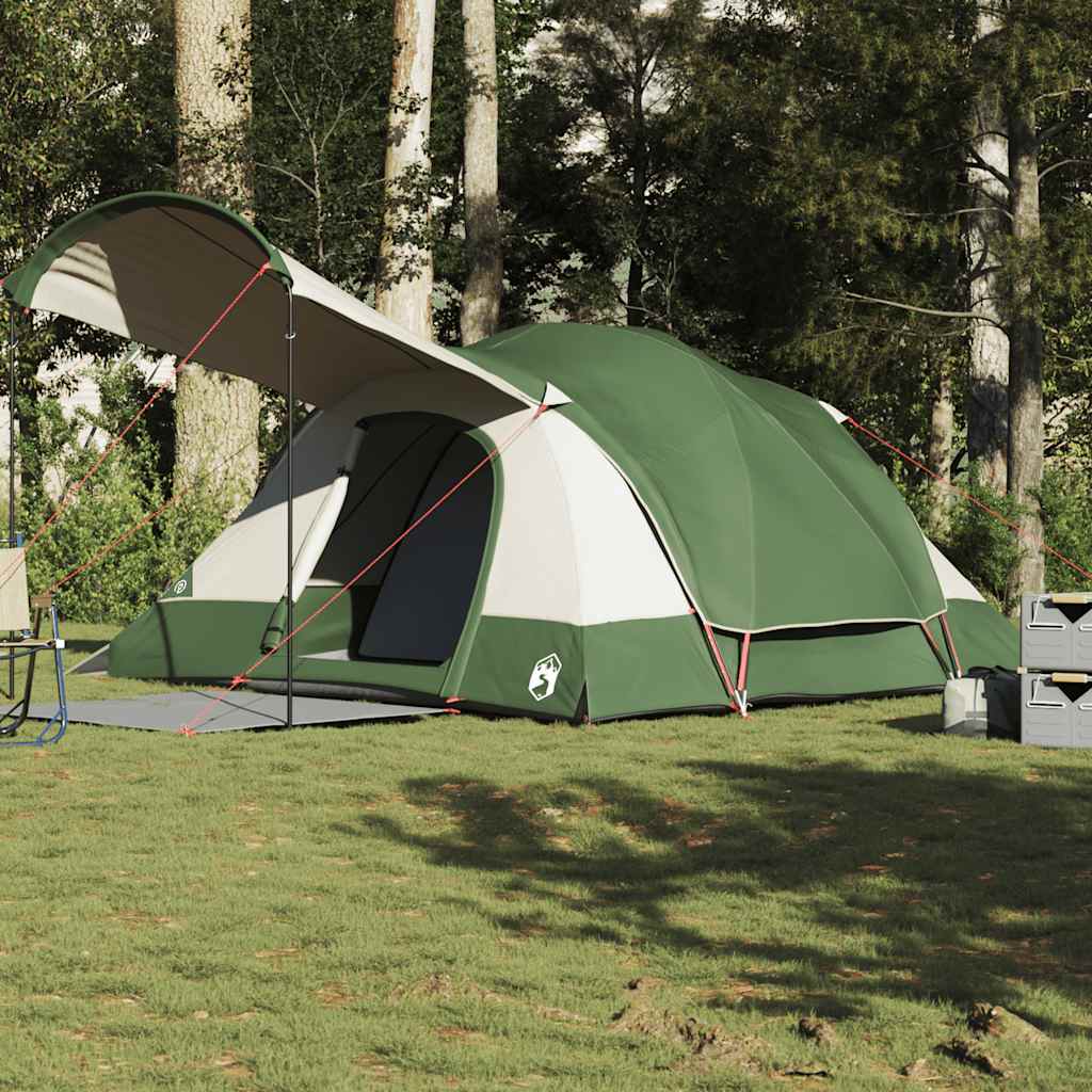 8-persoons campingtent waterdicht groen - number 4.