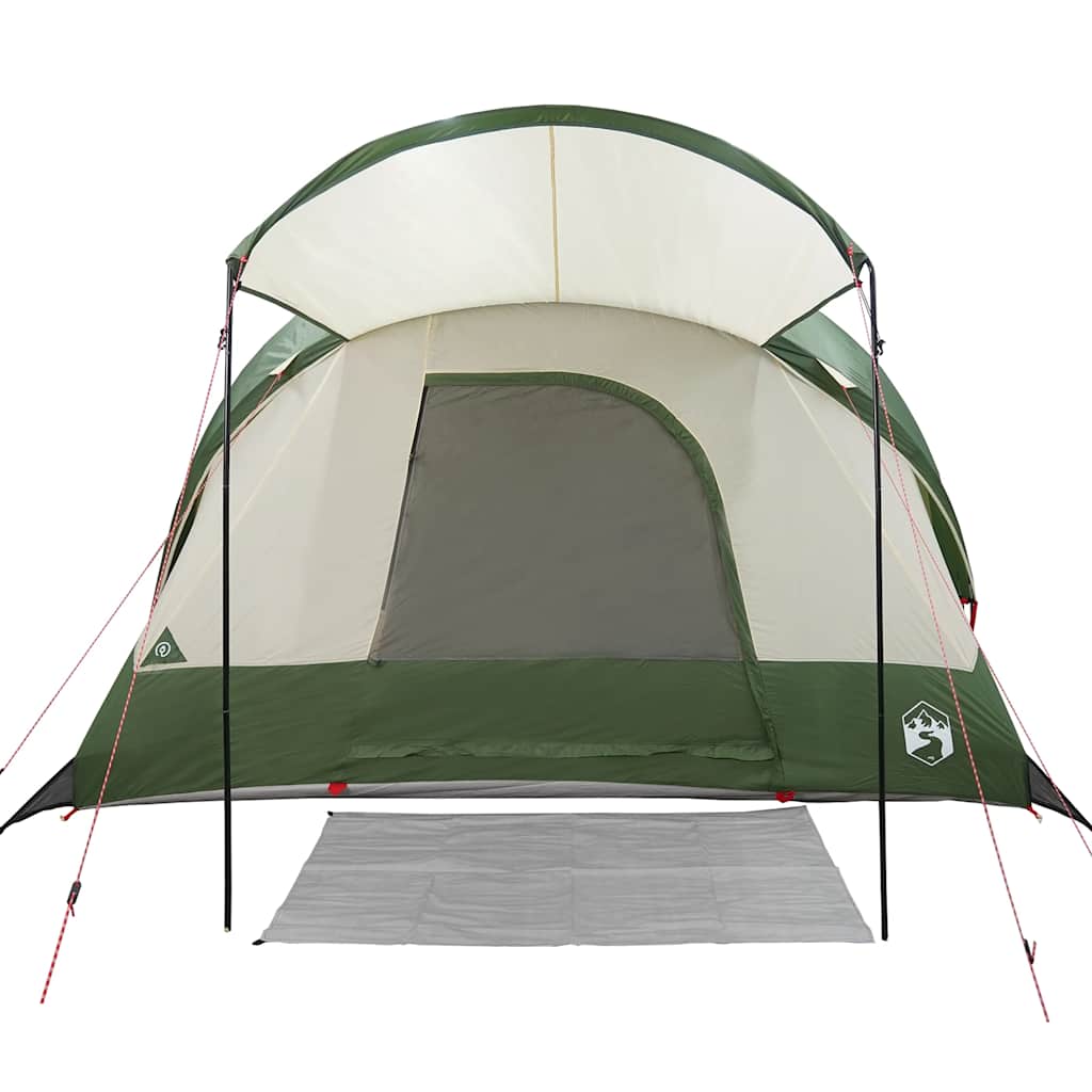 8-persoons campingtent waterdicht groen - number 6.