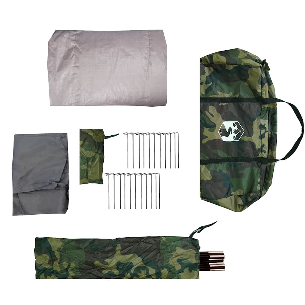 Family tent waterdicht - camouflage, 6 -persoon, 1, x - number 12.
