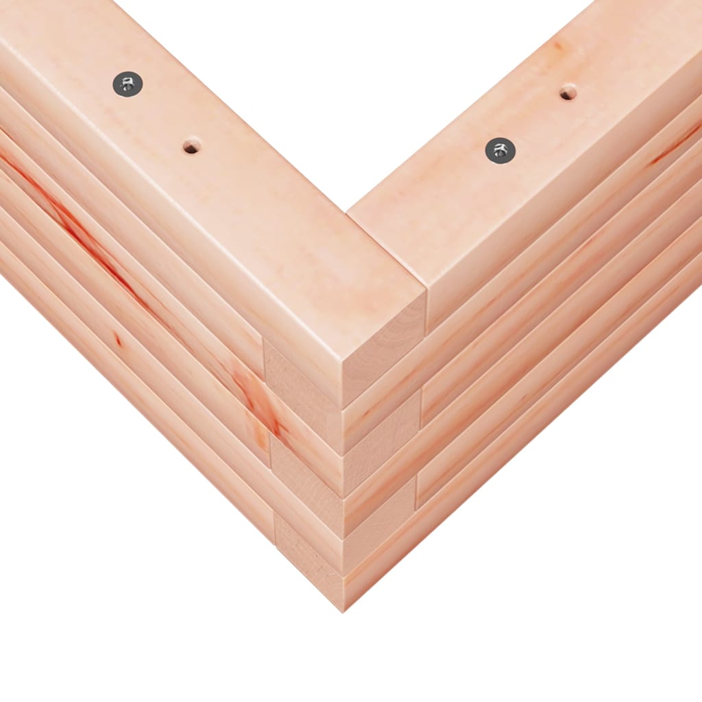 Planter solid douglas fir - natural douglas fir, 50 x 50 x 23 cm, 1 - number 8.