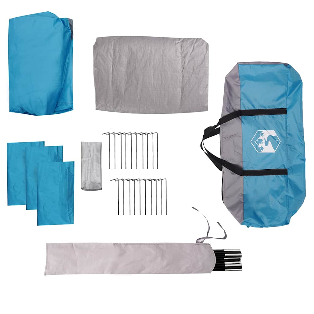 Šator za kampiranje s 5 osoba s tendom vodootporna kupola - number 12.