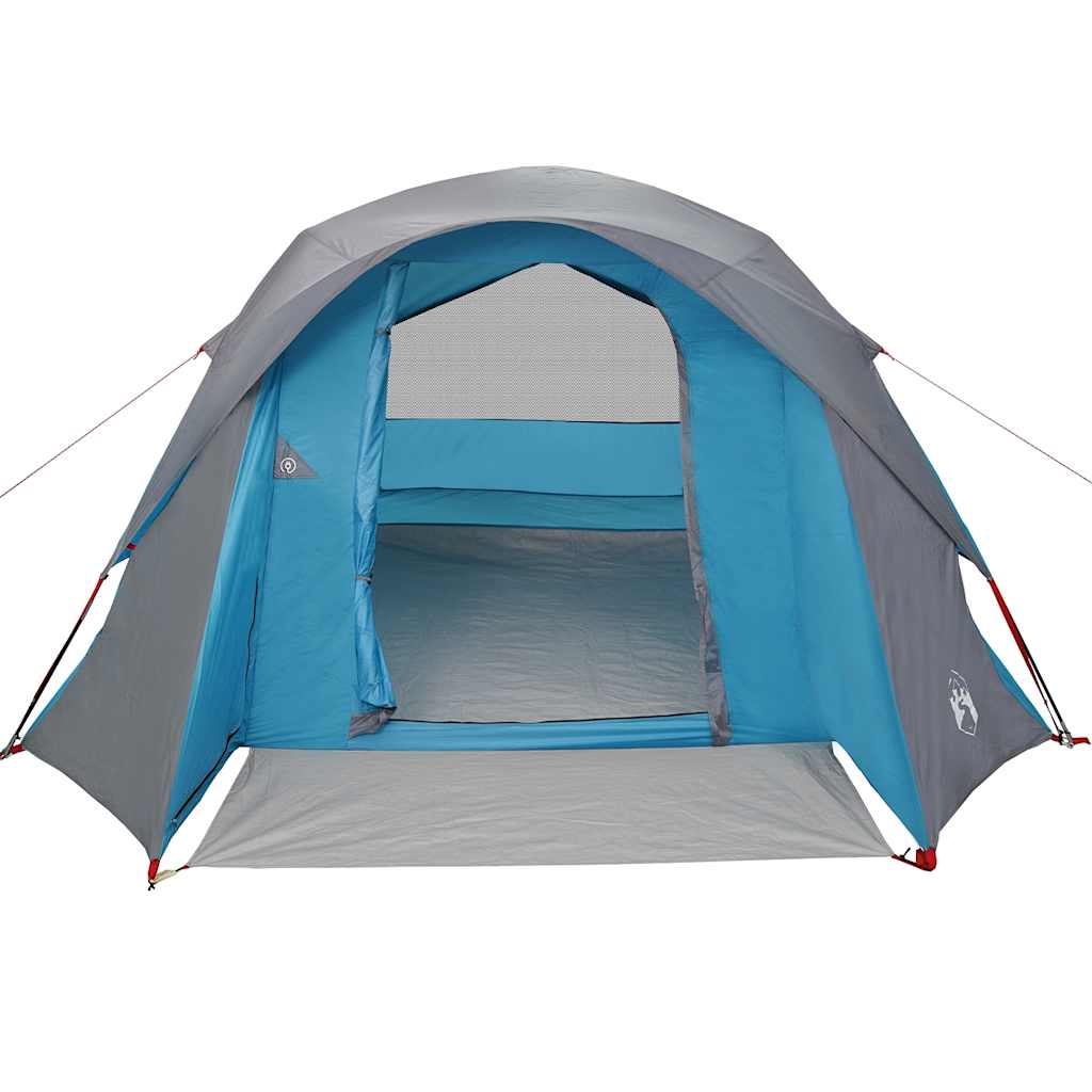 6 -person's family tent waterdicht - blauw, 1, x, x - number 5.