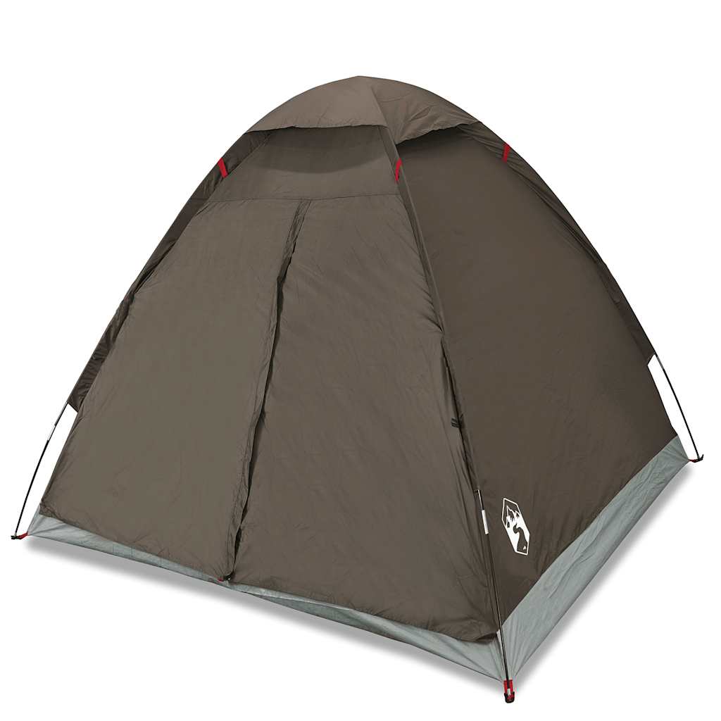 Camping -tent waterdichte koepel - bruin, 2 -persoons, 1, x - number 2.