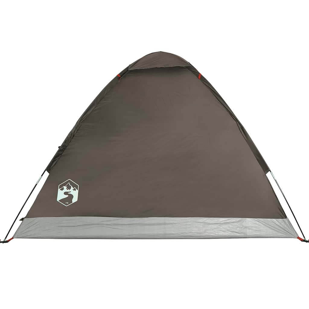 Camping -tent waterdichte koepel - bruin, 2 -persoons, 1, x - number 8.
