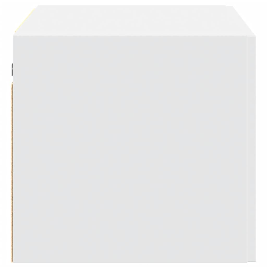 Vægskab 70x42,5x40 cm konstrueret træ - hvid, 1 - number 5.