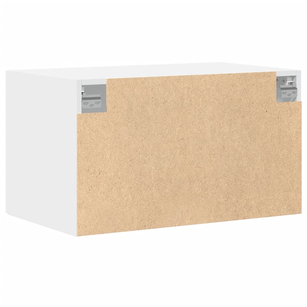 Vægskab 70x42,5x40 cm konstrueret træ - hvid, 1 - number 6.