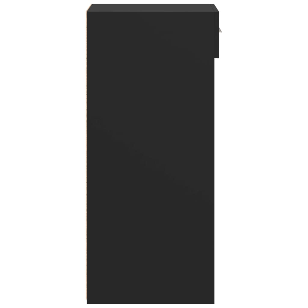 Ormarić 40x42,5x93 cm izrađeno drvo - crni, 1 - number 5.