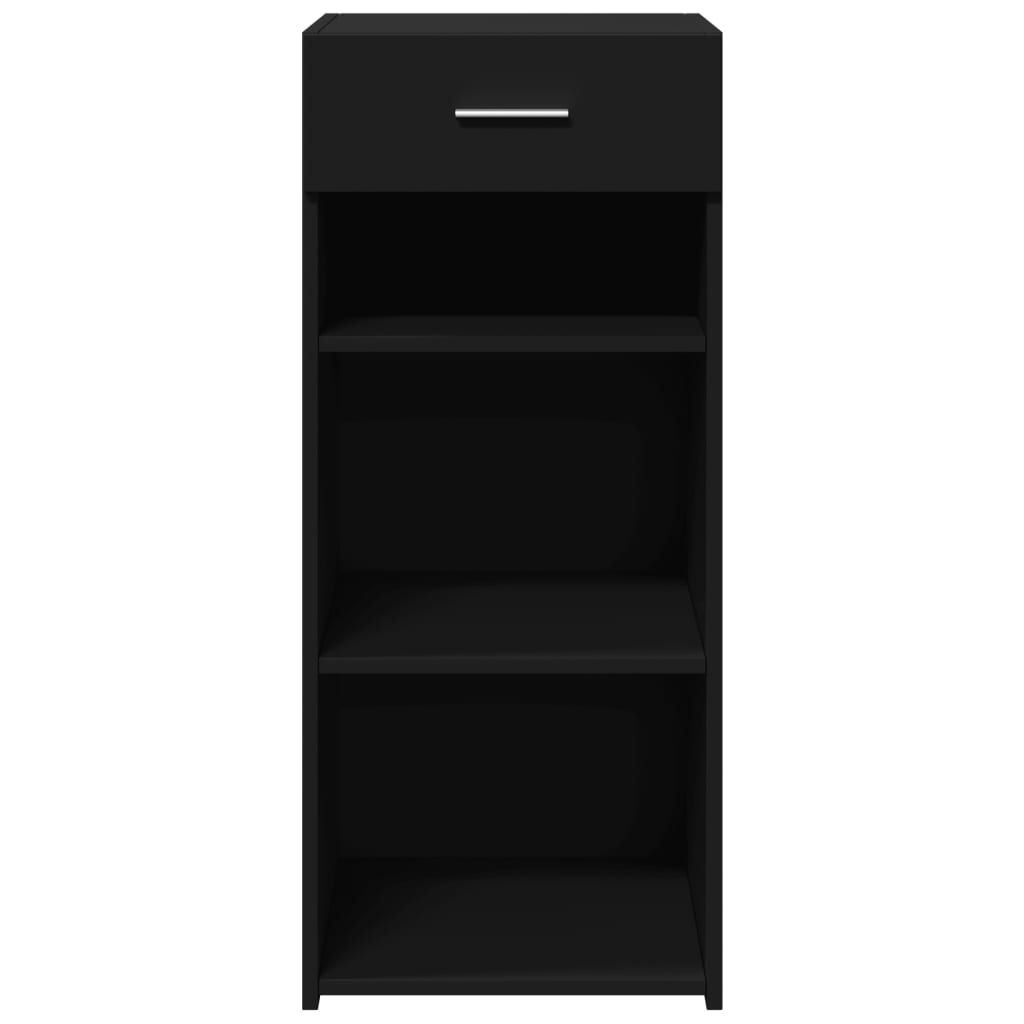 Ormarić 40x42,5x93 cm izrađeno drvo - crni, 1 - number 4.