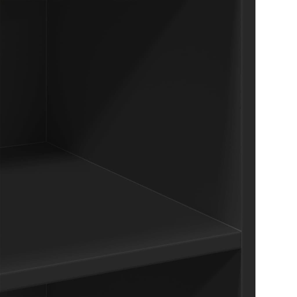 Bokhylle 70x41x93 cm konstruert tre - brun eik, 1 - number 7.