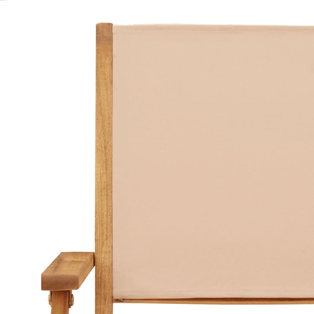 Bistrosett 3 deler stoff og heltre - beige, 60 x 60 x 75 cm, 1 - number 10.