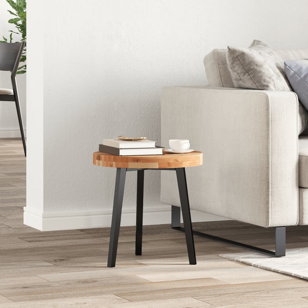 Blat okrągły lite drewno akacjowe - olejowany, ø 40 x 4 cm, 1 - number 3.