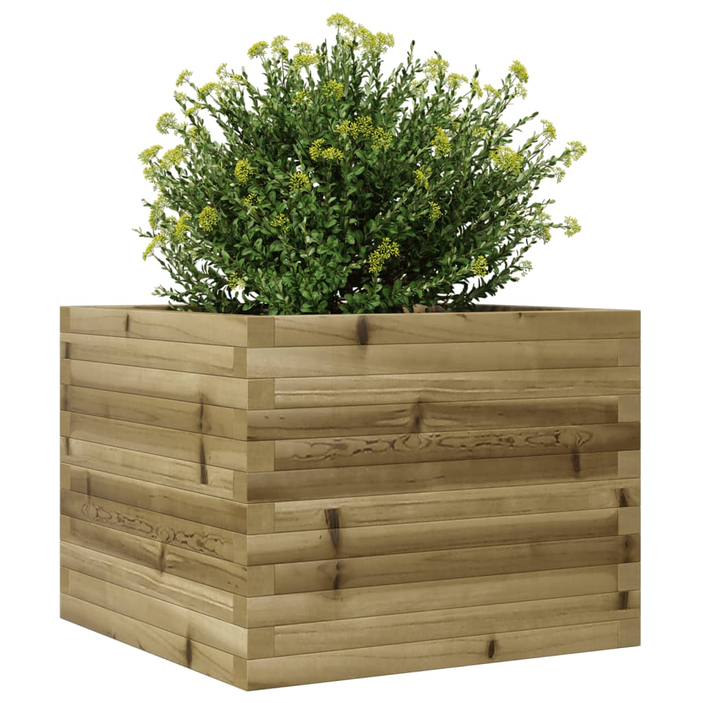 Planter impregnated pine - natural impregnation, 60 x 60 x 46 cm, 1 - number 4.