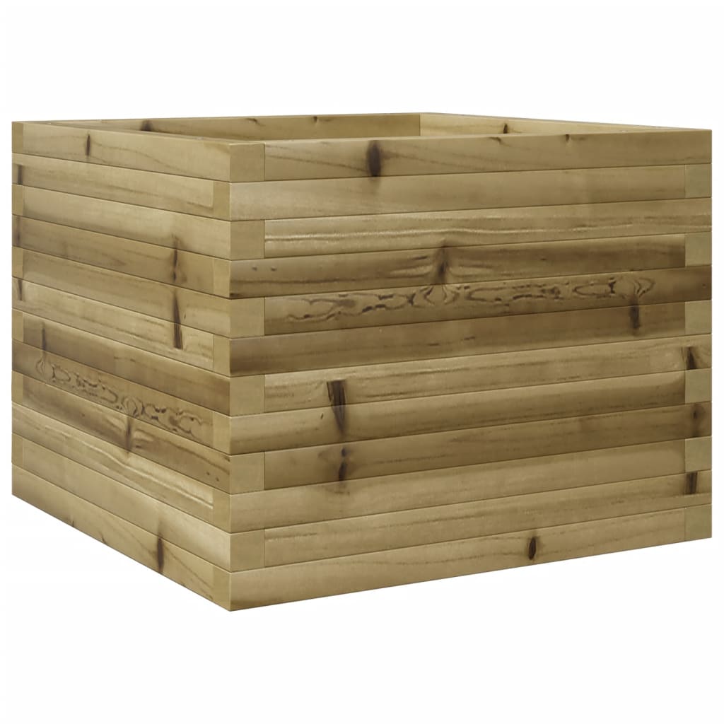 Planter impregnated pine - natural impregnation, 60 x 60 x 46 cm, 1 - number 7.