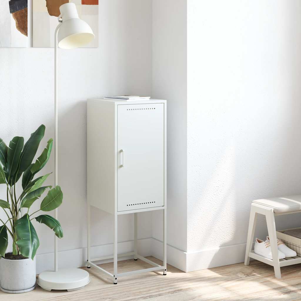 Højskab 36x39x107 cm stål - hvid, 1 - number 3.