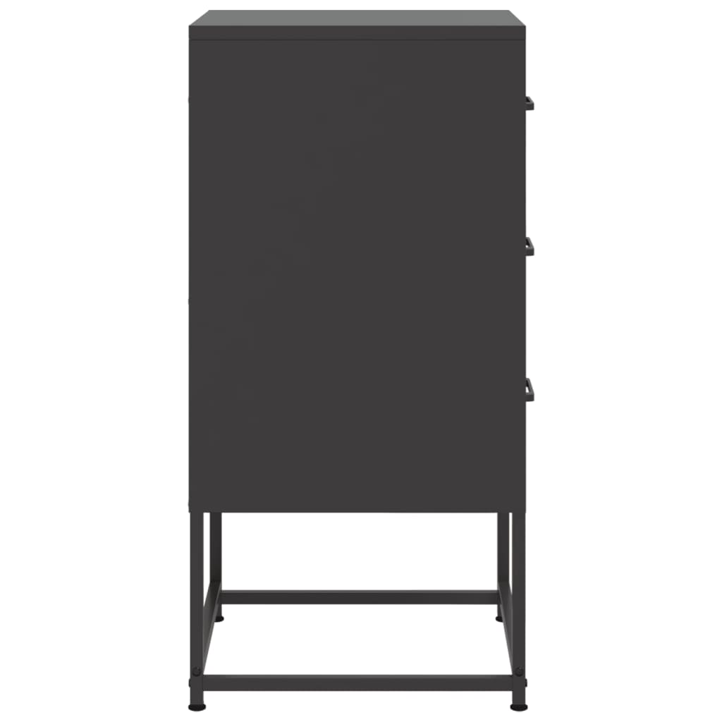 Stolik nocny 36x39x78 cm stal - biały, 1 - number 7.