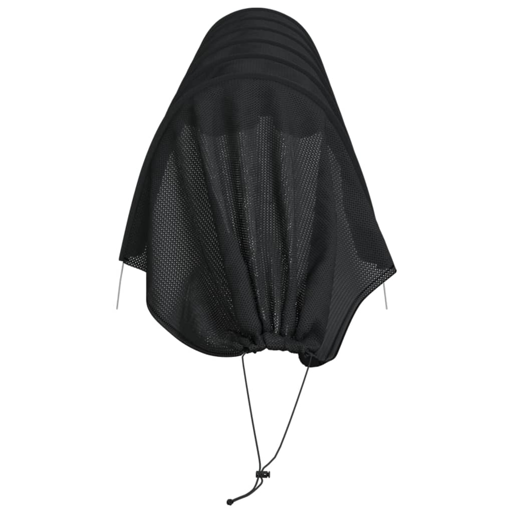 Growth tunnel 300x50x48.5 cm steel and polyethylene black - number 5.