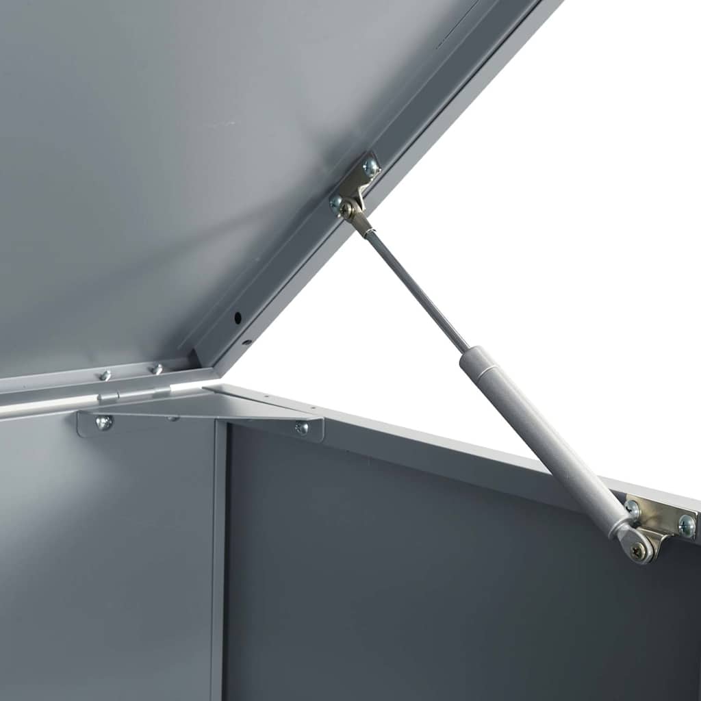 Cache-poubelle 69x79x117 cm room acier - gris, 1 - number 9.