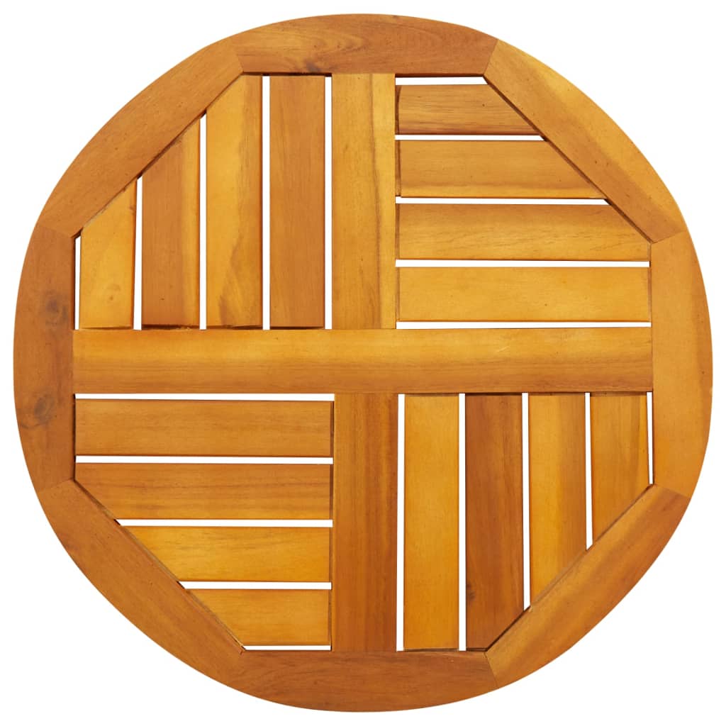 Bordplate ø50x2 cm heltre akasietre - 50 cm, 1, rund - number 1.