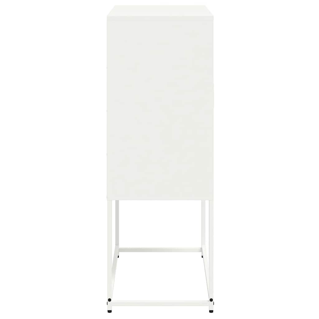 Skab 68,5x38,5x107 cm stål - hvid, 1 - number 7.