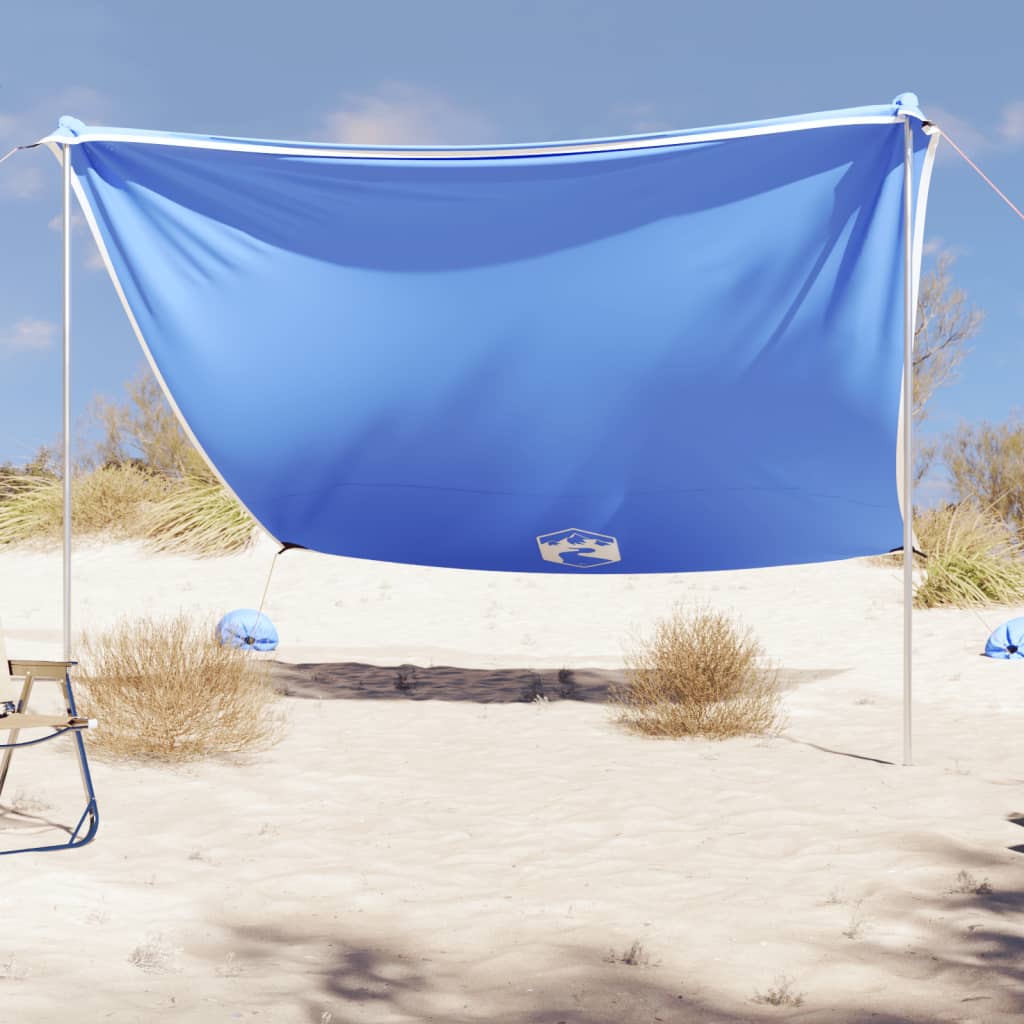 Strandluifel met zandanker - blauw, 304 x 300 cm, 1 - number 1.