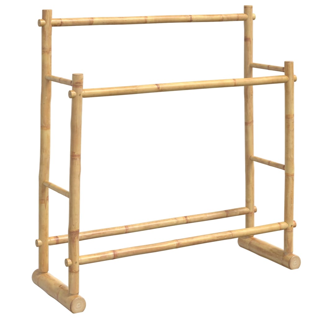 Clothes rack 100x30x100 cm bamboo - number 2.