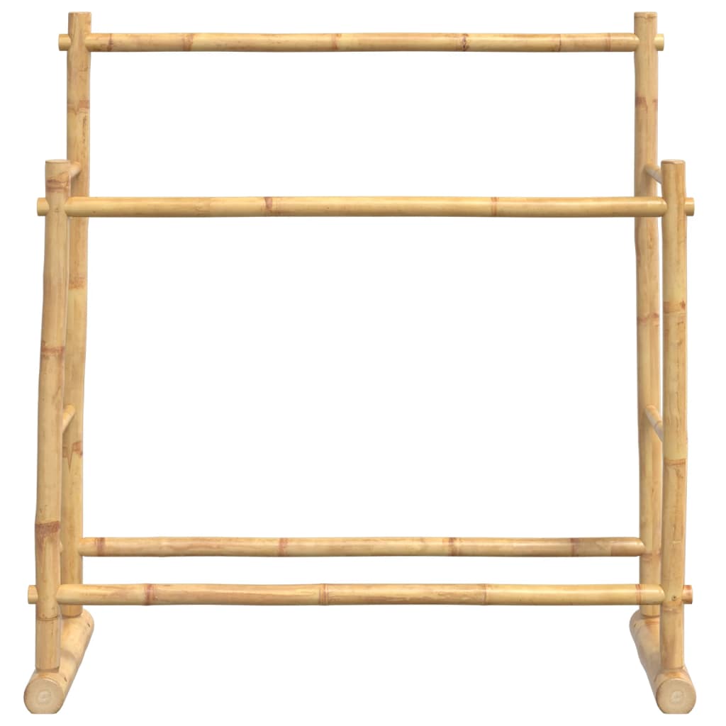 Clothes rack 100x30x100 cm bamboo - number 3.