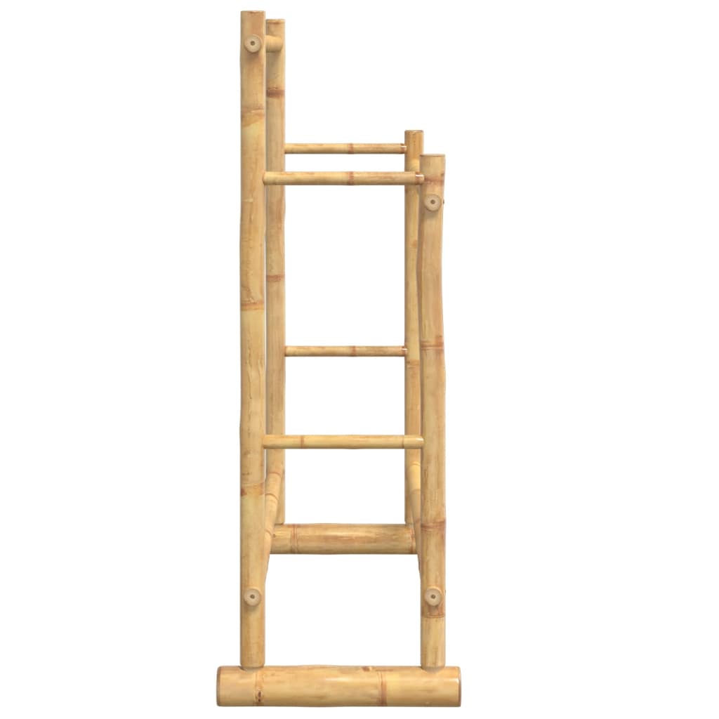 Clothes rack 100x30x100 cm bamboo - number 4.