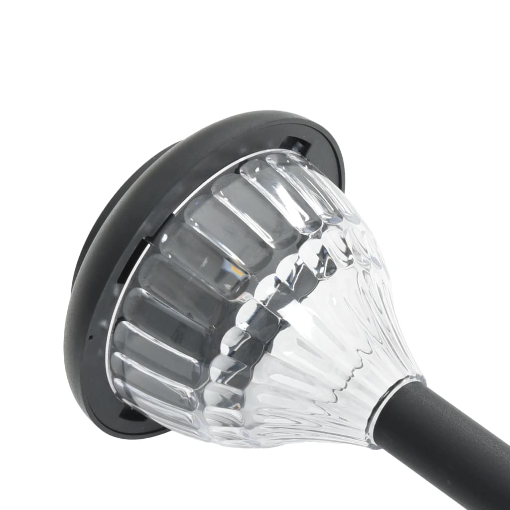 Lampes solaires avec piquets de sol 4 pcs. couleurs rvb lumière blanche chaude - number 7.