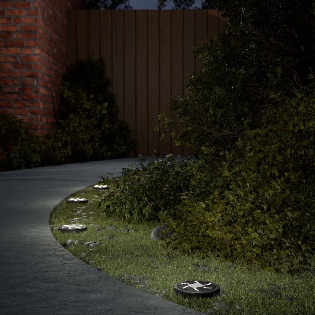 Lampes solaires avec piquet de terre pcs. lumière blanche chaude - 4, 1, modèle 1 - number 1.