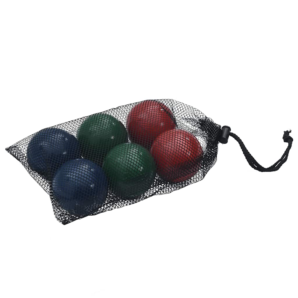 Boccia 8 dele med bærepose massivt fyrretræ - number 1.