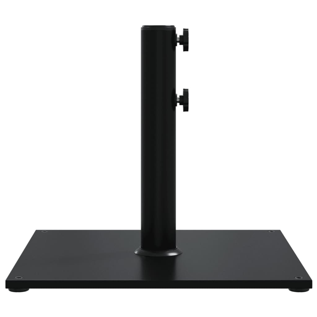 Parasolfod til ø32/38/48 mm stænger 17 kg firkantet - sort, 1 - number 5.