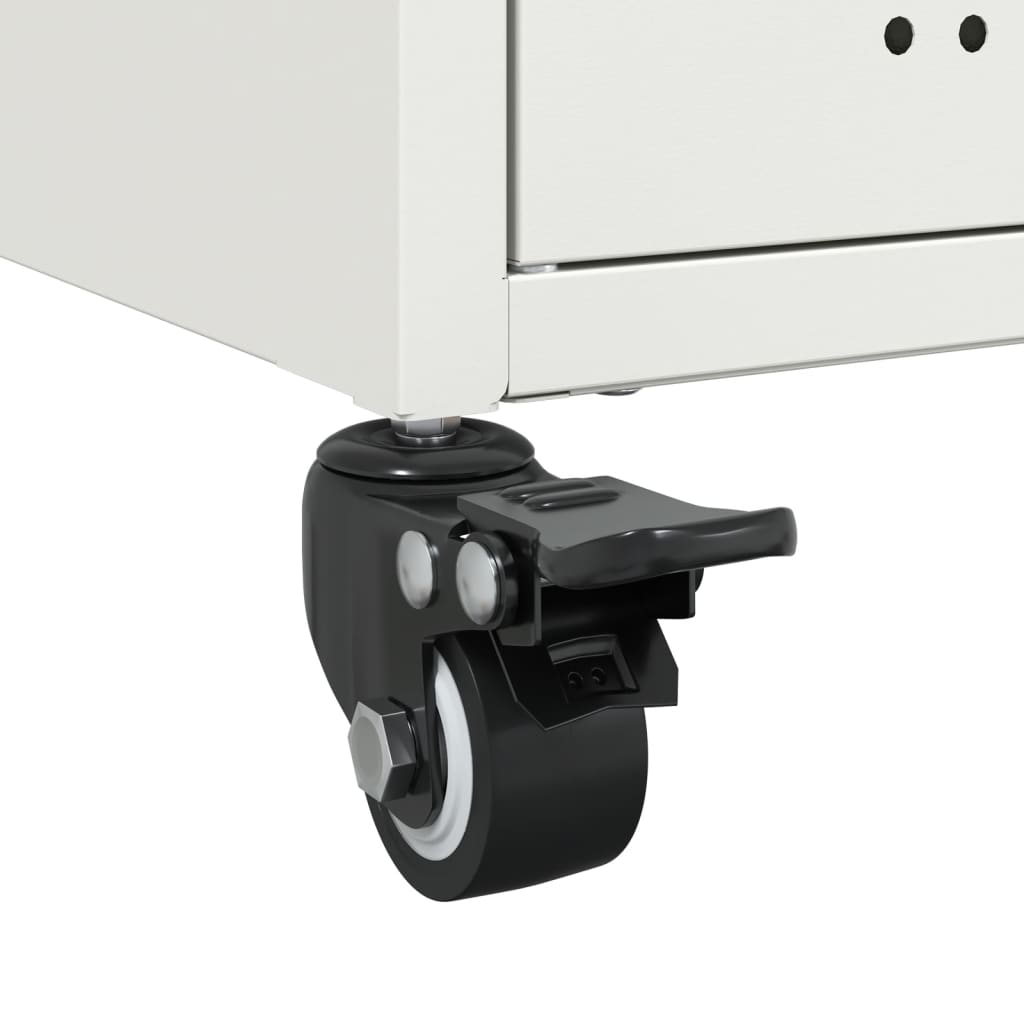 Stolik pod tv 68x39x43,5 cm stal - biały, 1 - number 11.