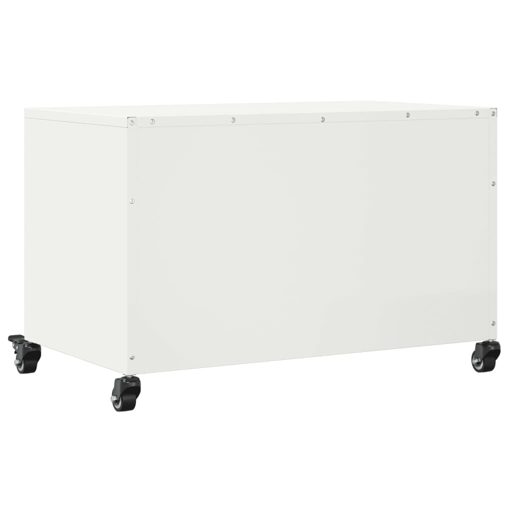 Stolik pod tv 68x39x43,5 cm stal - biały, 1 - number 8.