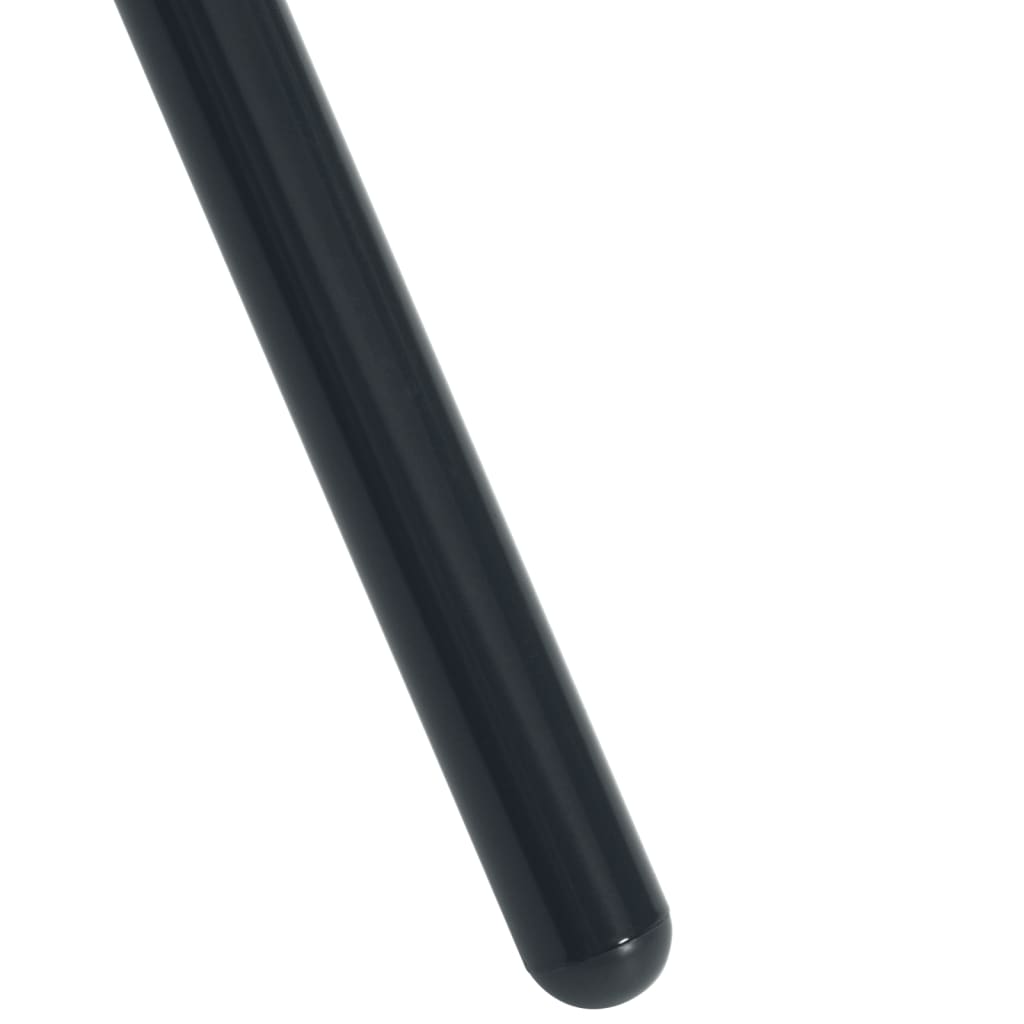 Venkovní nábytek sada 3 dílů prášek potažený ocelový antracit - 80 x 72,5 cm, 2 - number 11.