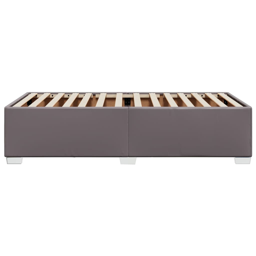 Rama łóżka eko skóra - szara, 80 x 200 cm - number 5.