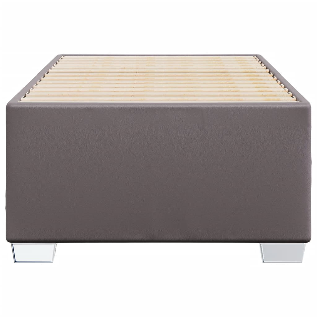 Rama łóżka eko skóra - szara, 80 x 200 cm - number 4.