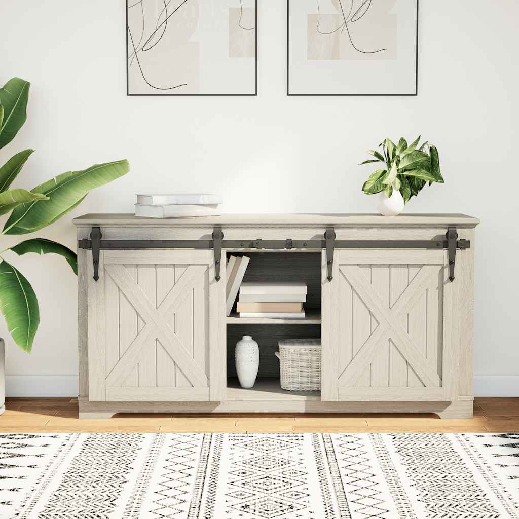 Set kliznih vrata za ormare 122 cm ugljični čelik - 122 x 2 5 x 17 cm (d x š x v) - number 3.