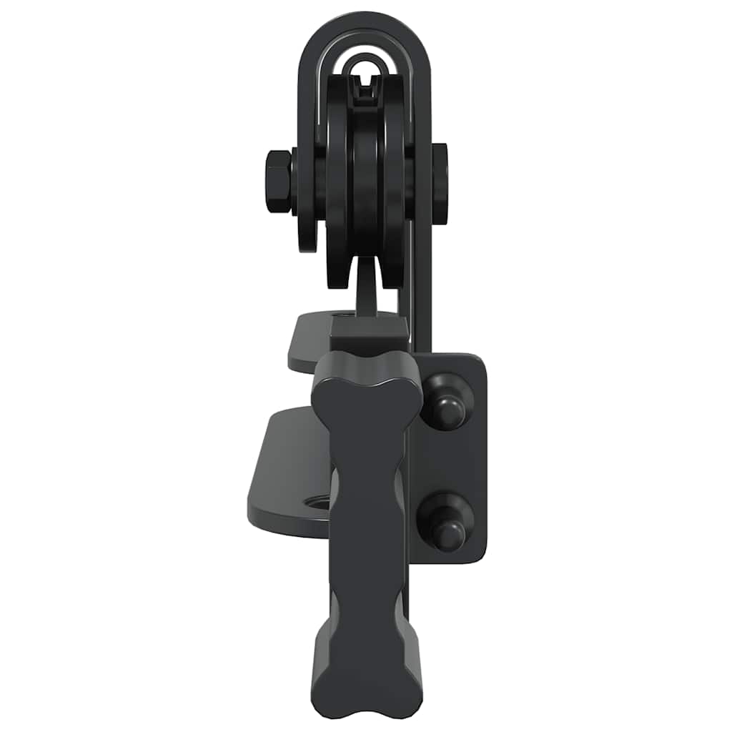 Ensemble de portes coulissantes pour armoires en acier au carbone 200 cm - 200 x 2,5 x 8 cm (l x l x h) - number 6.