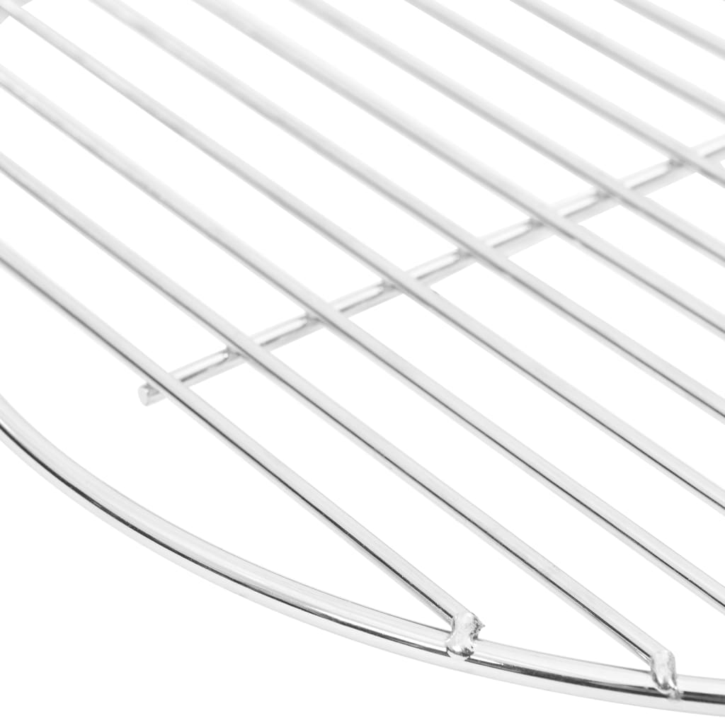 Grill grate ø34.5 cm round 304 stainless steel - number 4.