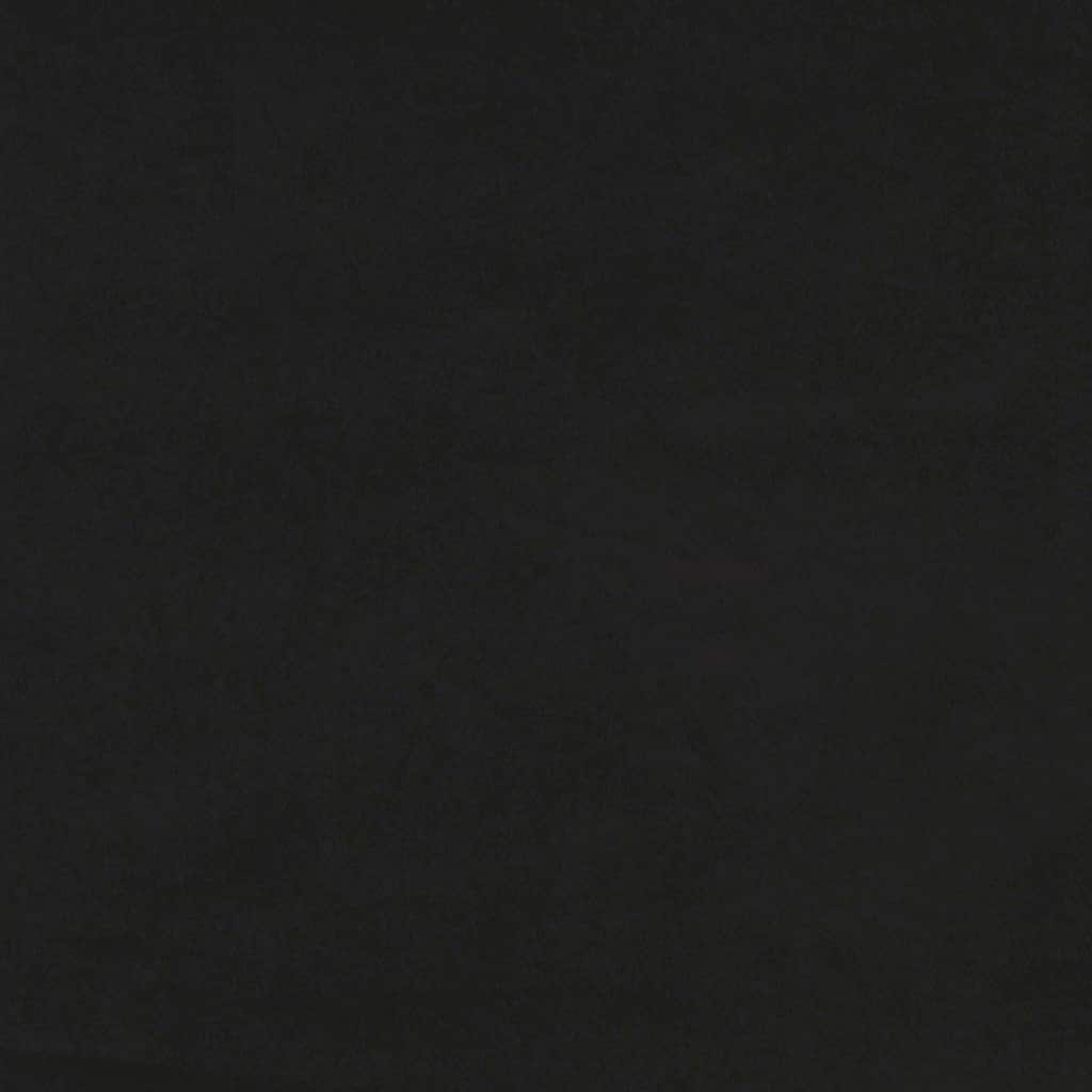 Continental bed velvet - black, 120 x 200 cm, guziki - number 12.