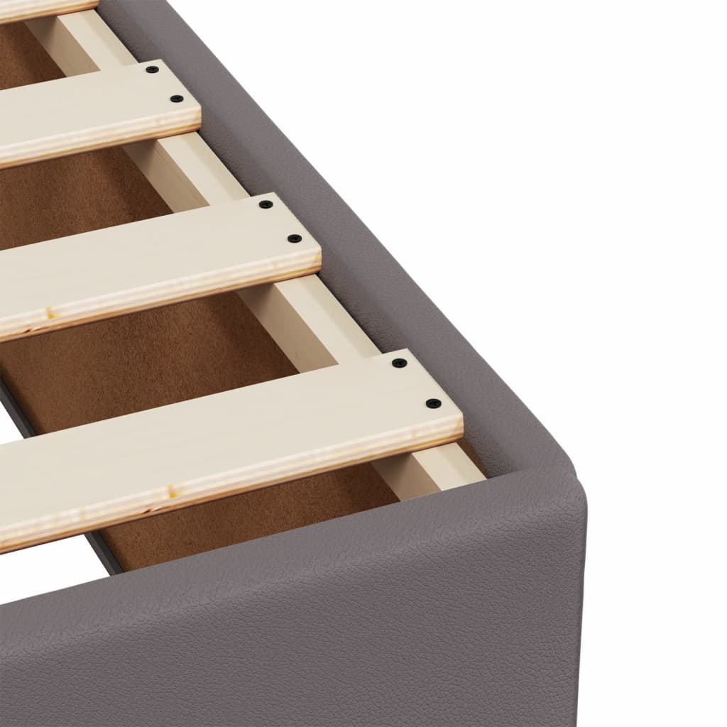 Krevet kontinentalna umjetna koža - bijela, 120 x 200 cm, gumbi - number 11.